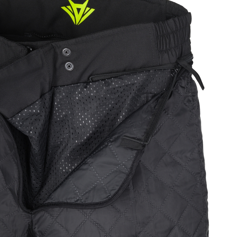 Pantalon de moto RSA EXO 2 noir-jaune fluo