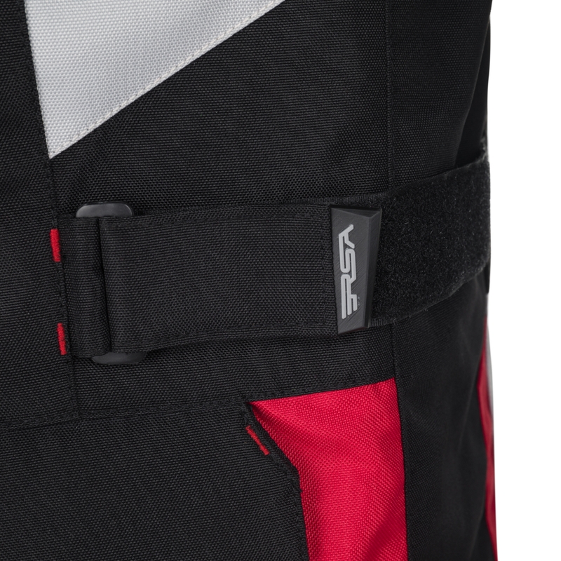Veste de moto RSA EXO 2 noir-gris-bleu pour femme