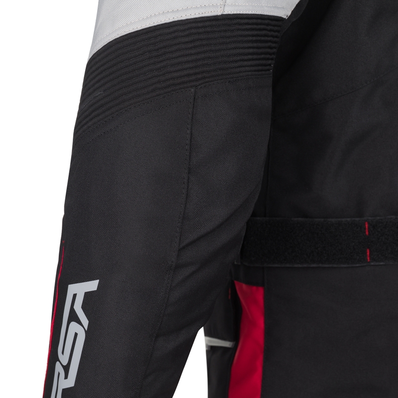 Veste de moto RSA EXO 2 noir-gris-bleu pour femme
