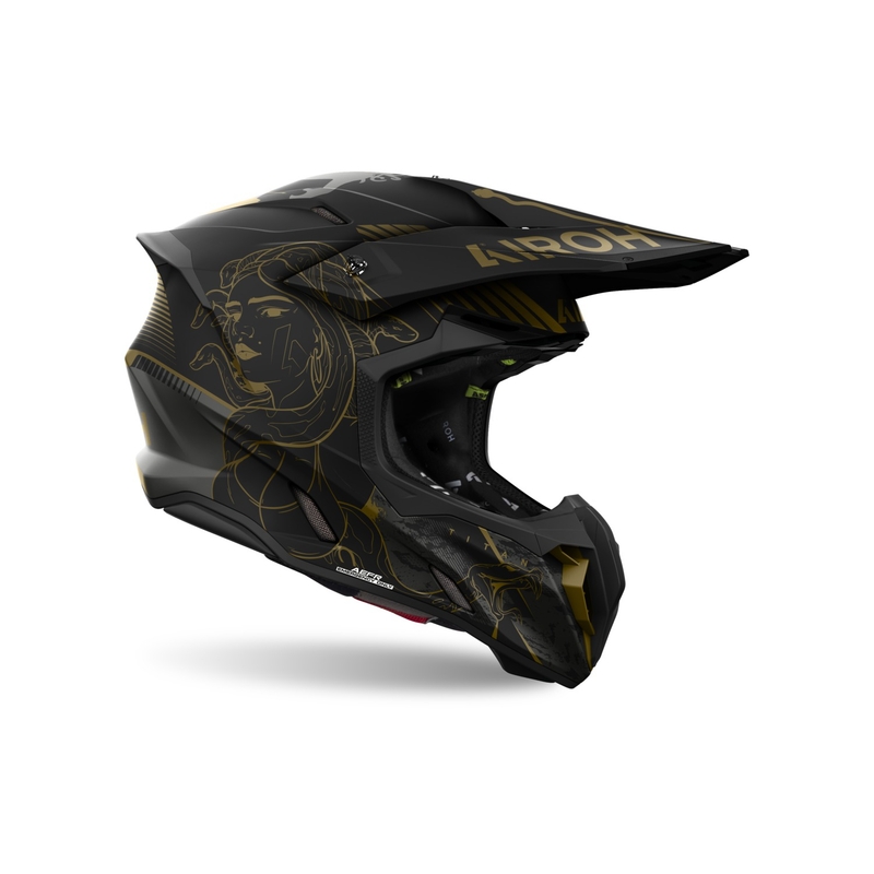 Casque motocross Airoh Twist 3 Titan mat