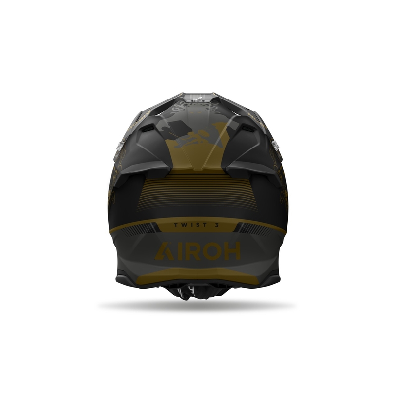 Casque motocross Airoh Twist 3 Titan mat