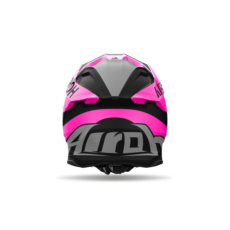 Casque cross Airoh Twist 3 King rose mat