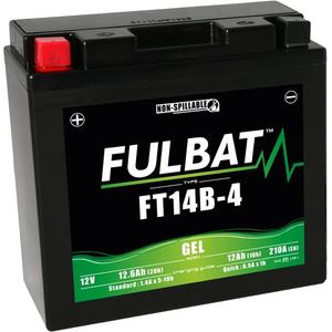 Batterie moto sans entretien FULBAT FT14B-4 (YT14B-4)