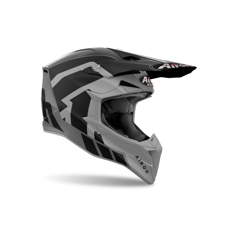 Casque motocross Airoh Wraaap Reloaded anthracite mat