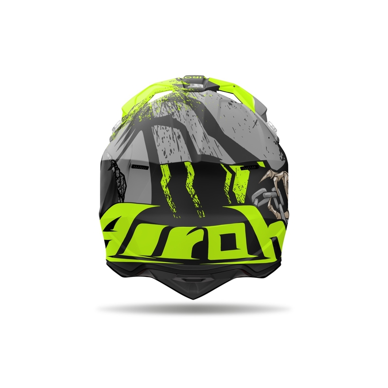 Casque de motocross Airoh Wraaap Darkness mat