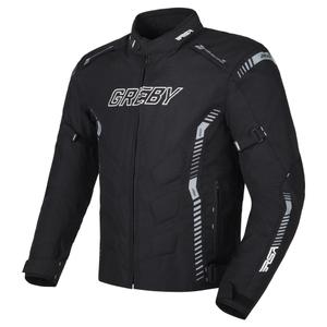 Veste moto RSA Greby 2 noir-gris