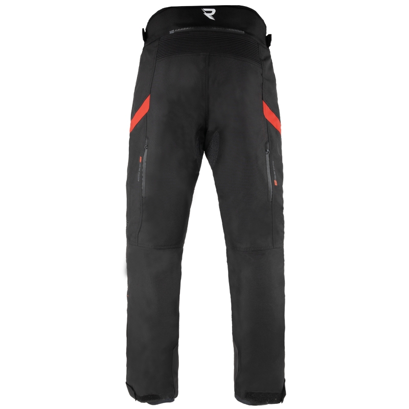 Pantalon de moto Street Racer Vix noir et rouge