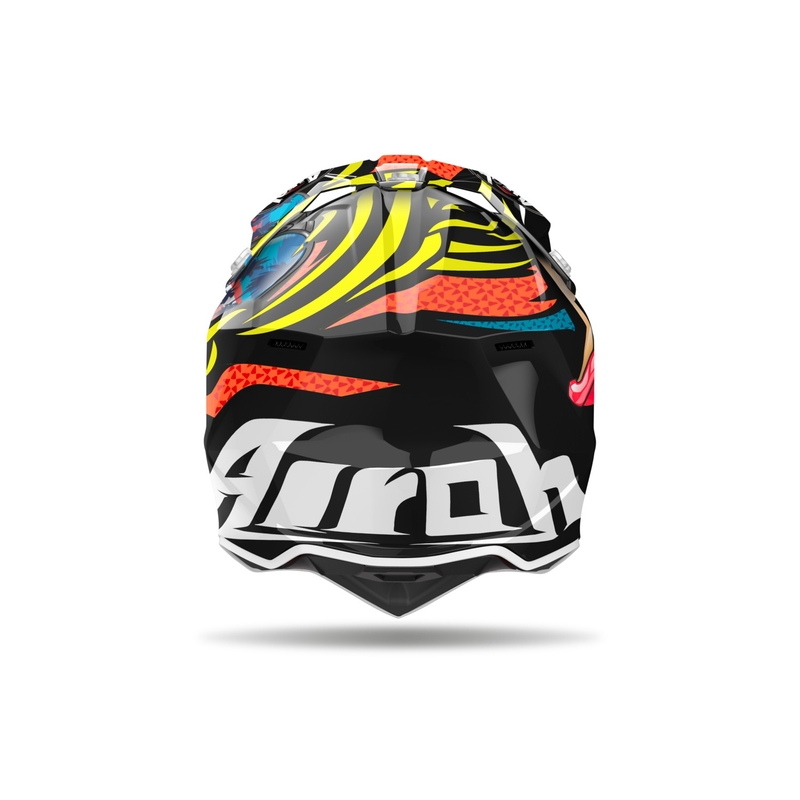 Casque motocross Airoh Wraaap Lollipop 2024 glossy