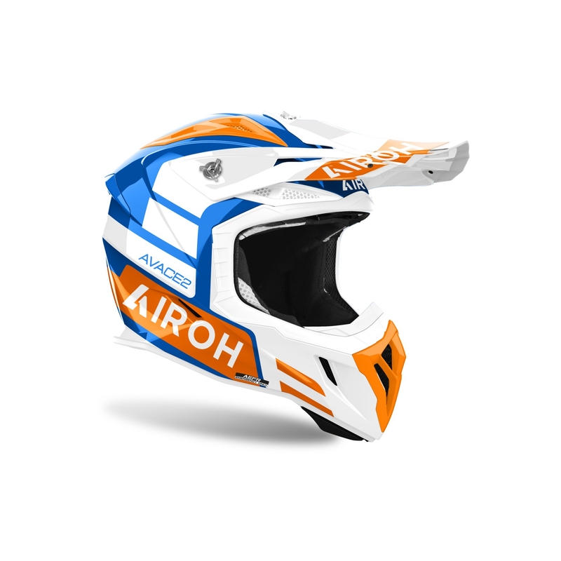 Casque de motocross Airoh Aviator Ace 2 Sake orange brillant