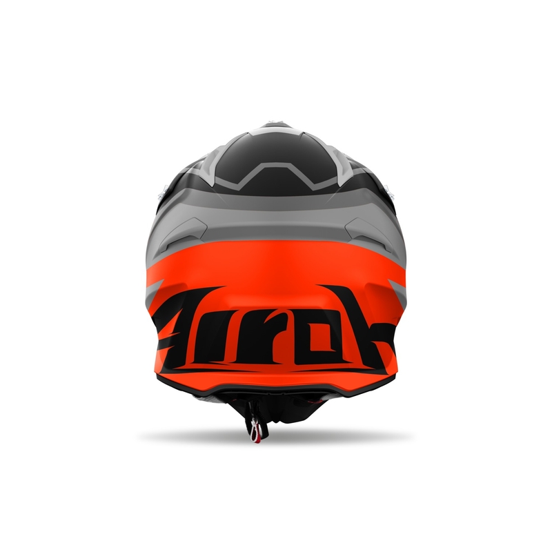 Casque de motocross Airoh Aviator Ace 2 Ground orange mat