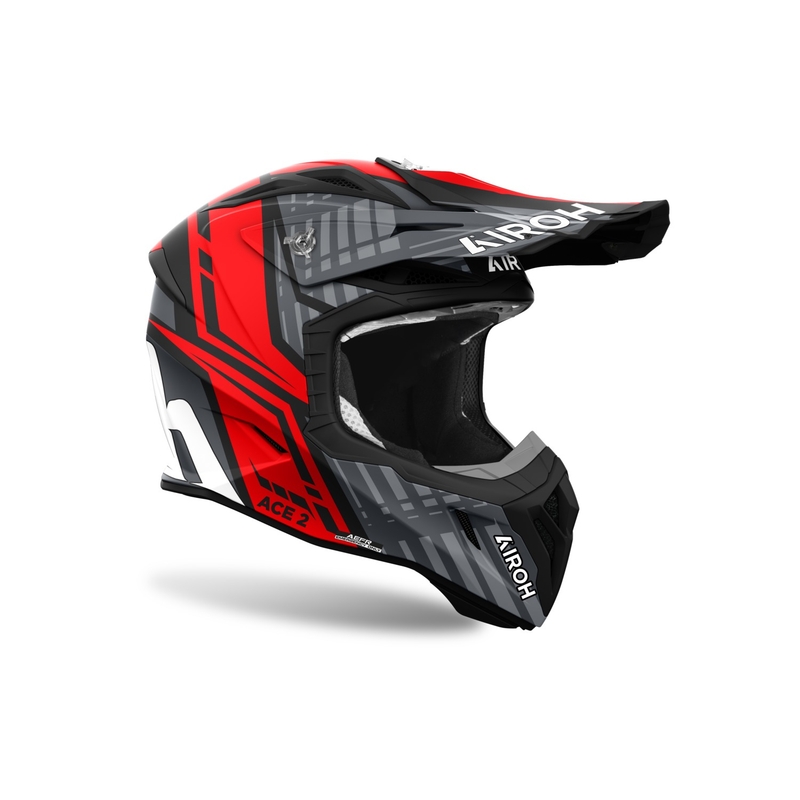 Casque de motocross Airoh Aviator Ace 2 Proud rouge mat