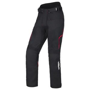 Pantalon de moto RSA Bolt noir-blanc-rouge