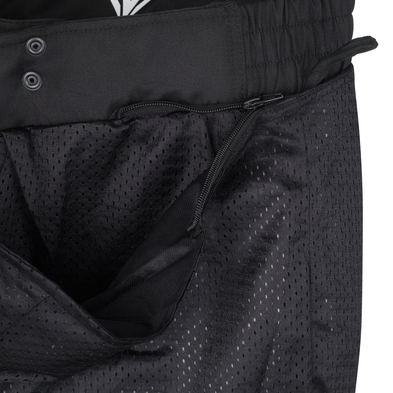 Pantalon de moto RSA Bolt noir-blanc-jaune fluo