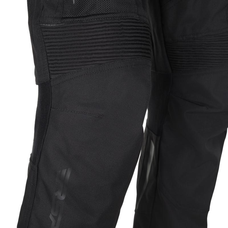 Pantalon de moto RSA Bolt noir et blanc pour femmes