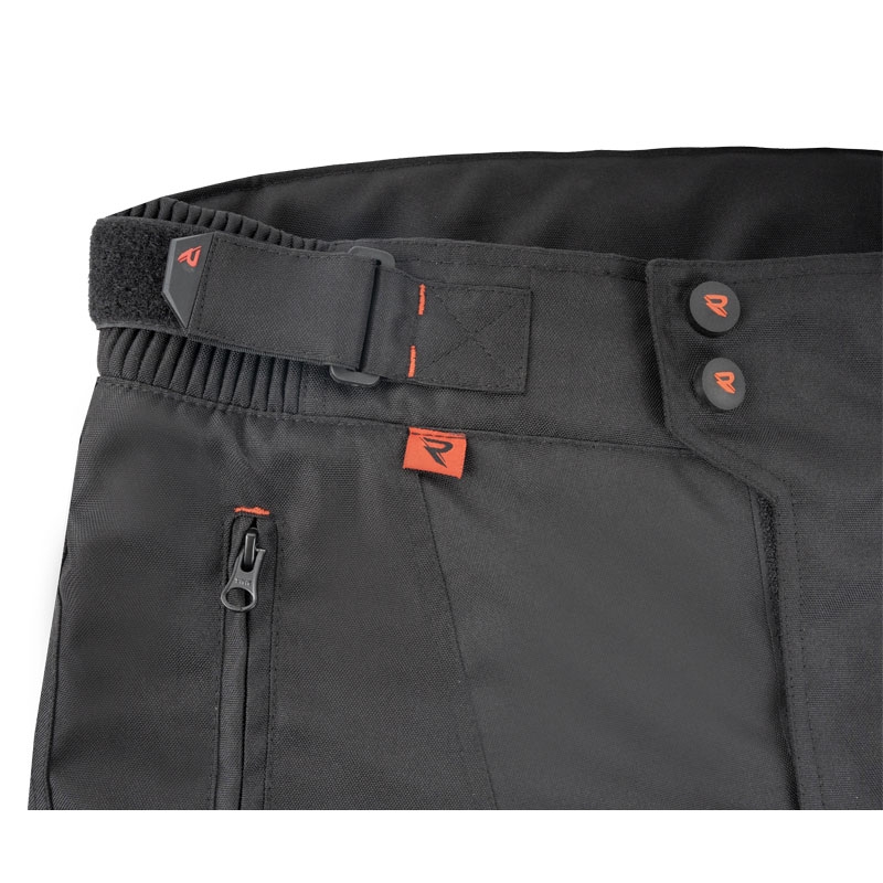 Pantalon de moto Street Racer Vix noir et rouge