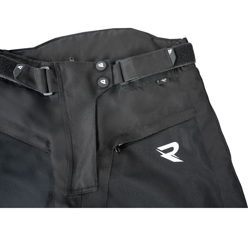 Pantalon de moto Street Racer Betty II Air noir pour femme