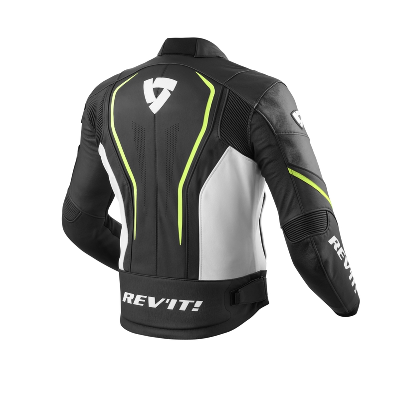 Veste moto Revit Vertex GT noir-jaune fluo soldes