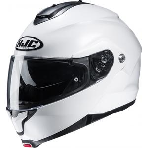Casque moto modulable Casque HJC C91N Solid blanc perle