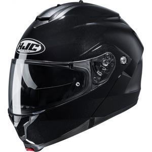 Casque moto modulable HJC C91N Solid noir métallisé