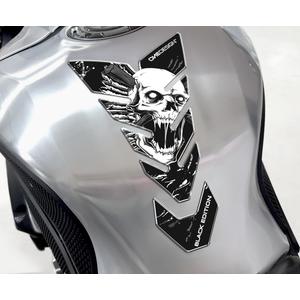 Couvercle de réservoir de carburant imprimé - Skull 6