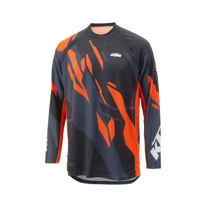 Maillot de motocross KTM Gravity-FX Air gris-noir-orange