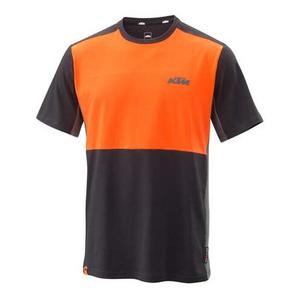 Tee-shirt mécanicien KTM noir-orange