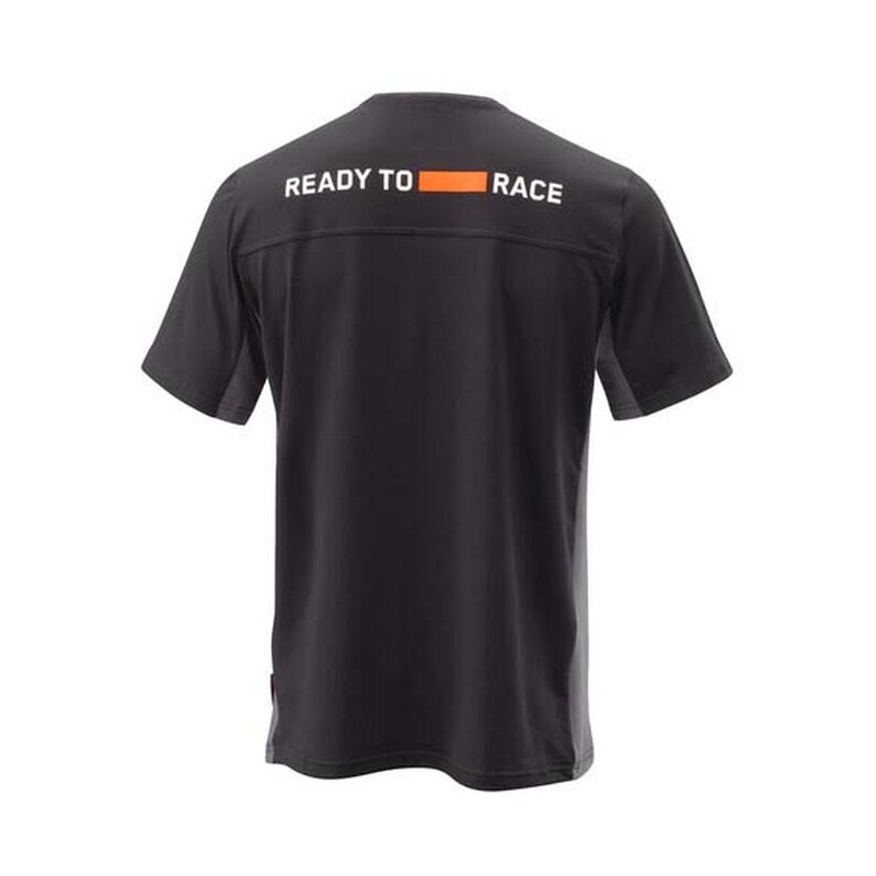 Tee-shirt mécanicien KTM noir-orange
