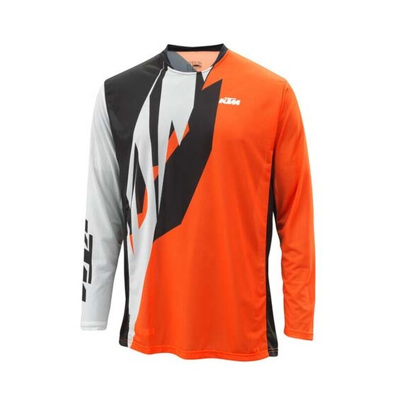 Maillot de motocross KTM Pounce orange-noir-blanc