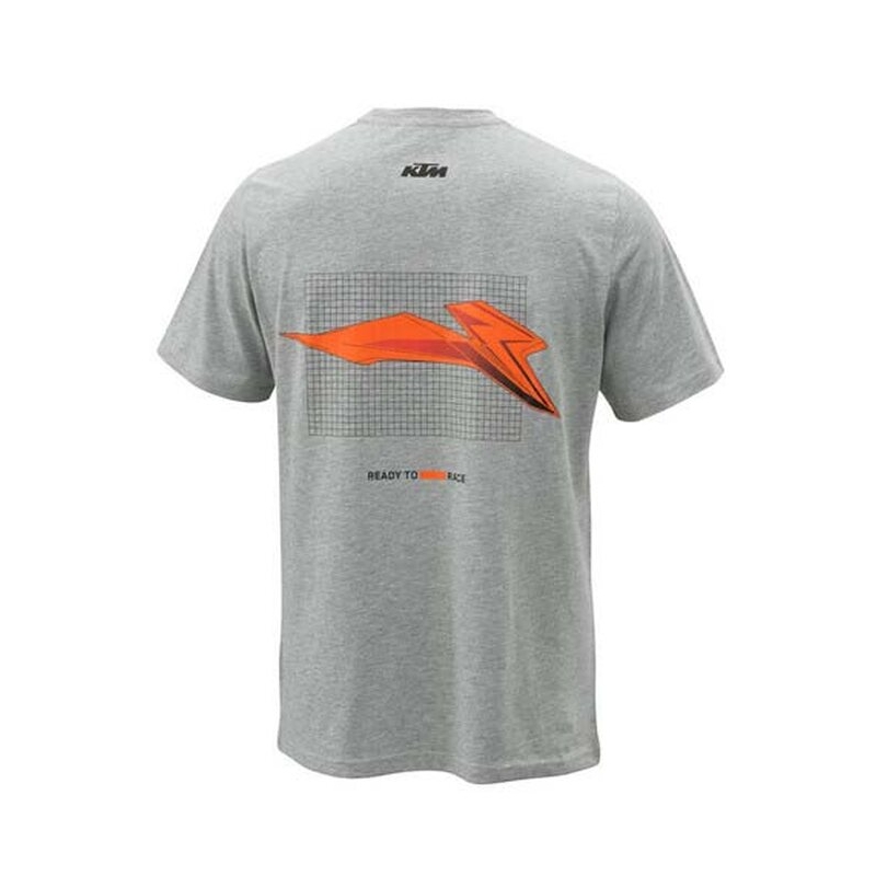 T-shirt KTM Grid Tee gris soldes