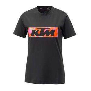 T-shirt KTM Camo noir pour femme soldes