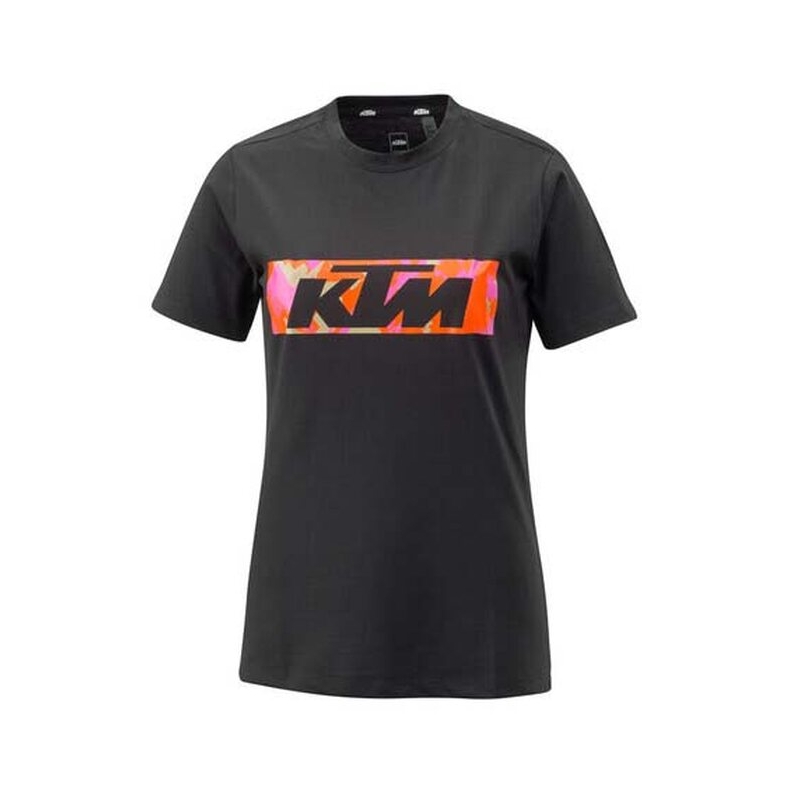 T-shirt KTM Camo noir pour femme soldes
