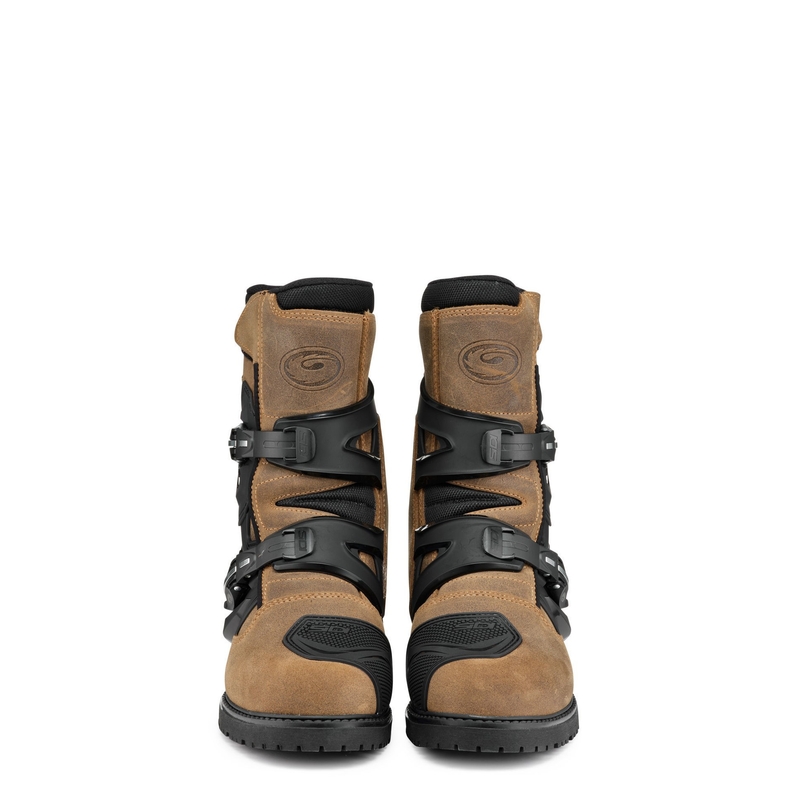 Bottes de moto SIDI ADVENTURE GORE-TEX 2 MID marron
