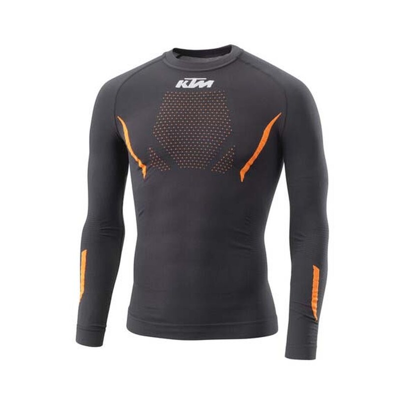 T-shirt fonctionnel KTM Summer Performence Long noir-orange