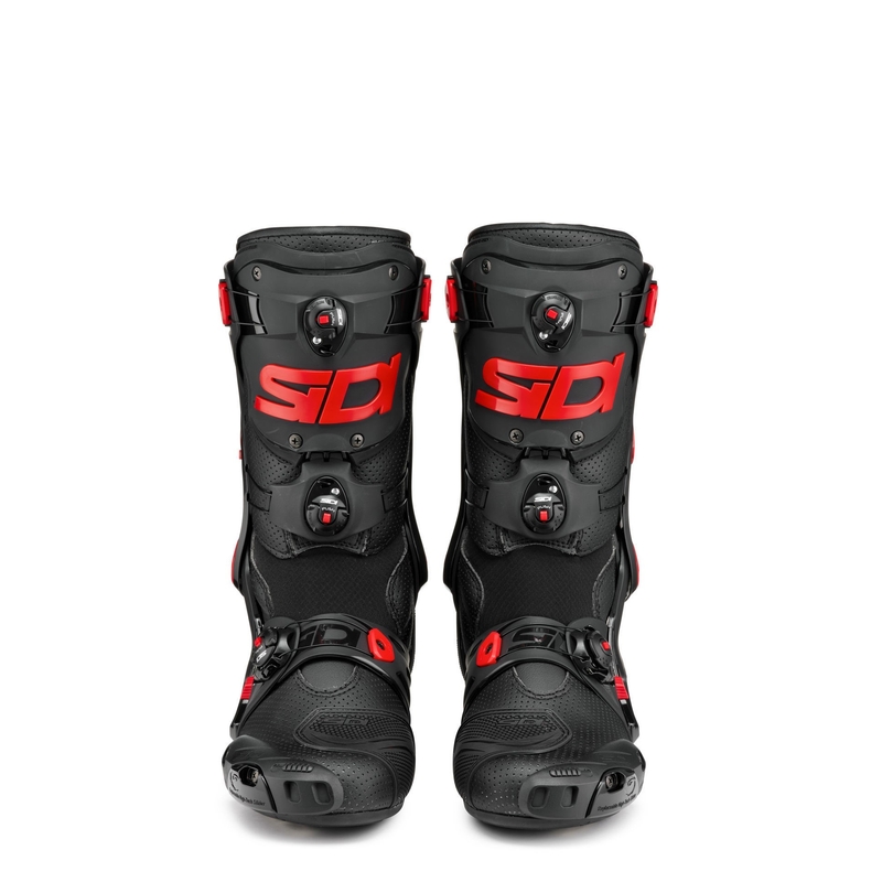 Bottes de moto SIDI REX AIR noir-rouge