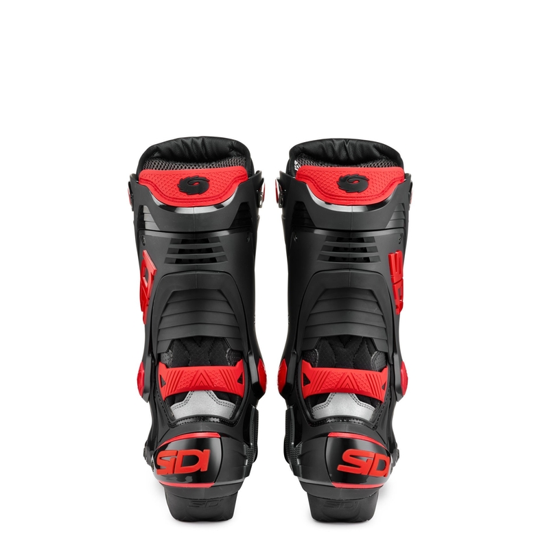 Bottes de moto SIDI REX AIR noir-rouge