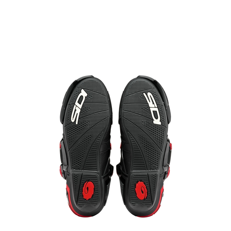 Bottes de moto SIDI REX AIR noir-rouge