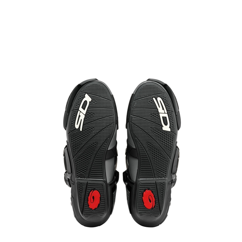 Bottes de moto SIDI REX noir-gris soldes