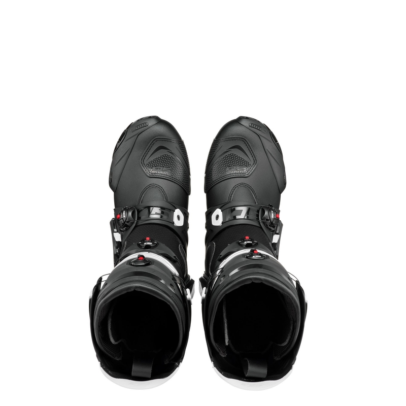 Bottes de moto SIDI REX noir et blanc