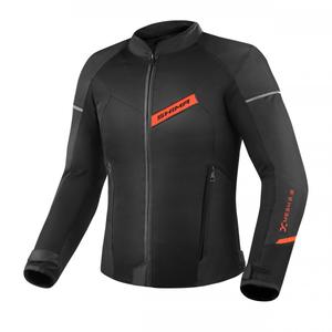 Veste moto Shima X-MESH 2.0 noir-rouge