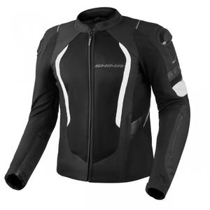 Veste moto Shima MESHPRO 2.0 noir et blanc