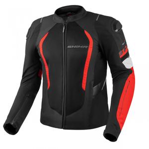 Veste moto Shima MESHPRO 2.0 noir-rouge