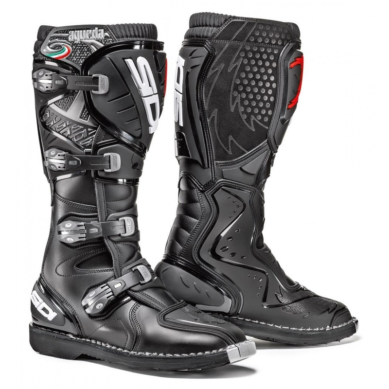 Bottes de moto SIDI AGUEDA noir-noir