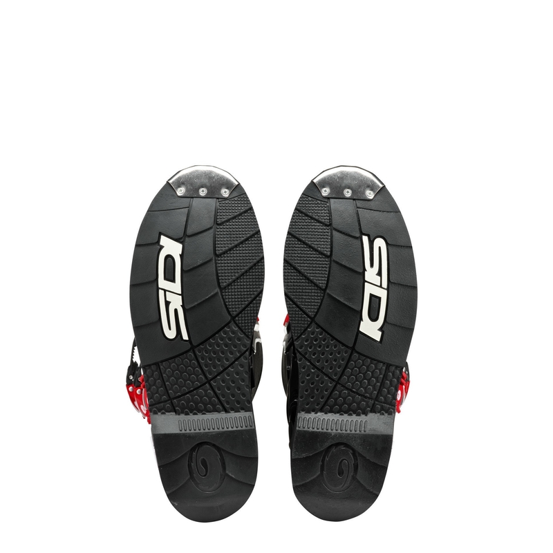 Bottes de moto SIDI AGUEDA noir-rouge