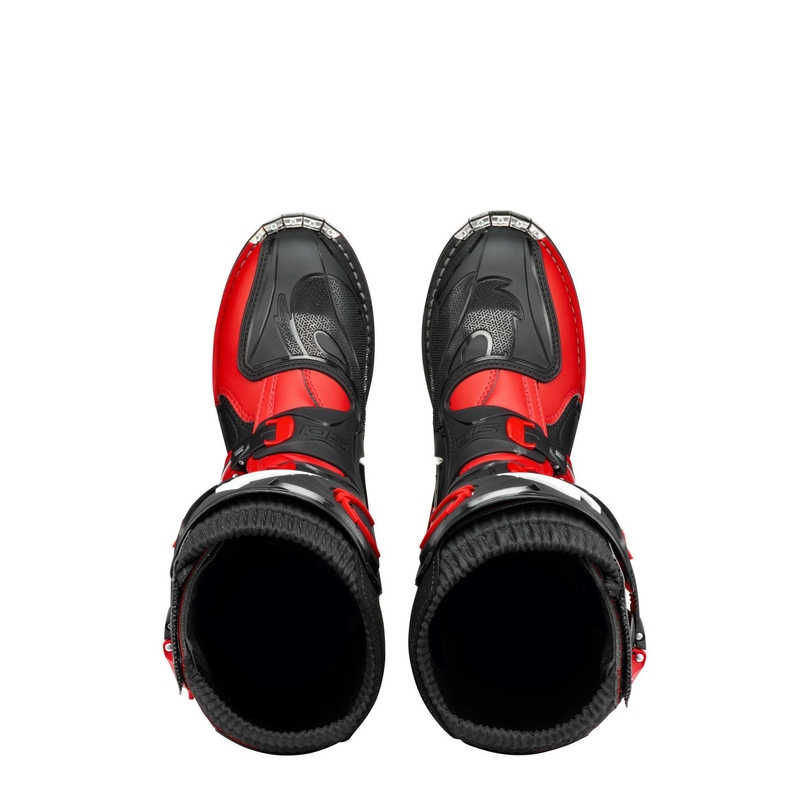 Bottes de moto SIDI AGUEDA noir-rouge