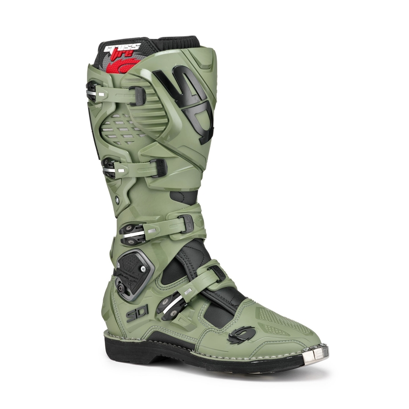 Bottes moto SIDI CROSSFIRE 3 vert-noir