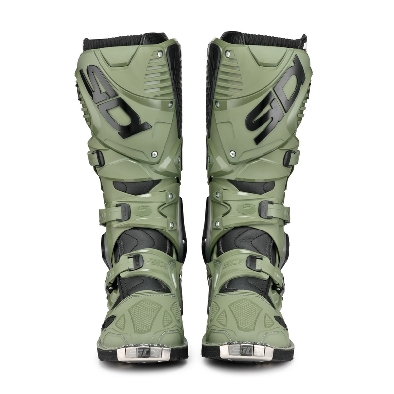 Bottes moto SIDI CROSSFIRE 3 vert-noir