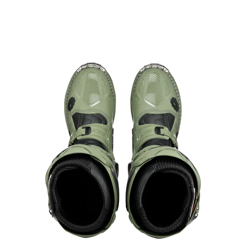 Bottes moto SIDI CROSSFIRE 3 vert-noir