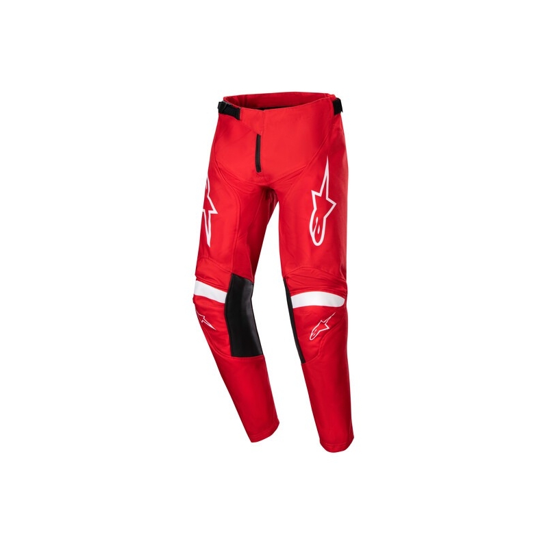 Alpinestars Racer Lurv 2024 Kids Motocross Pants Rouge et Blanc