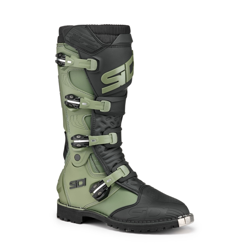 Bottes de moto SIDI X POWER ENDURO vert-noir