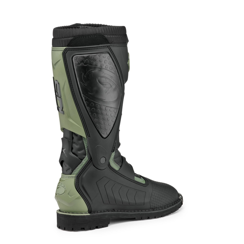 Bottes de moto SIDI X POWER ENDURO vert-noir
